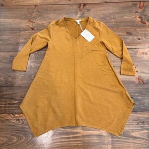 NWT Garnet Hill Pop-Over Knit Tunic, XS